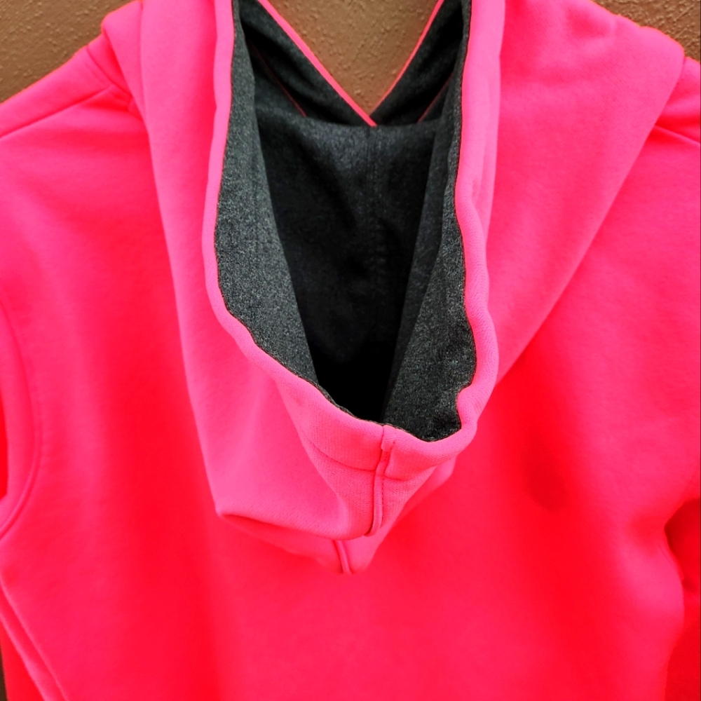 UNDER ARMOUR PINK HOODIE - Picture 4 of 5